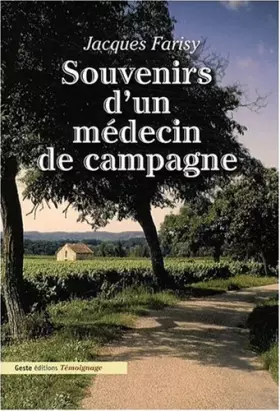 Couverture du produit · Souvenirs d'un médecin de campagne