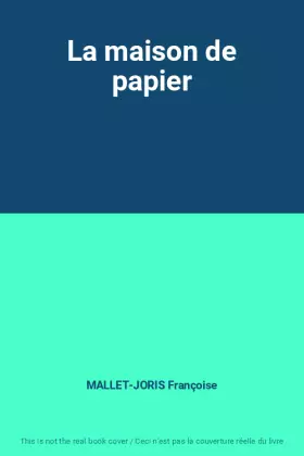 Couverture du produit · La maison de papier
