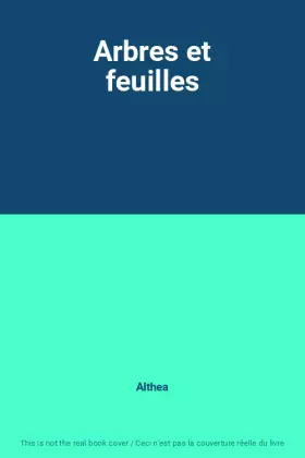 Couverture du produit · Arbres et feuilles