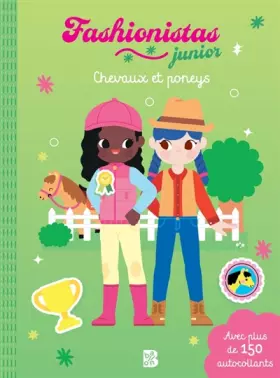Couverture du produit · Fashionistas Junior - Chevaux et poneys: Avec plus de 140 autocollants