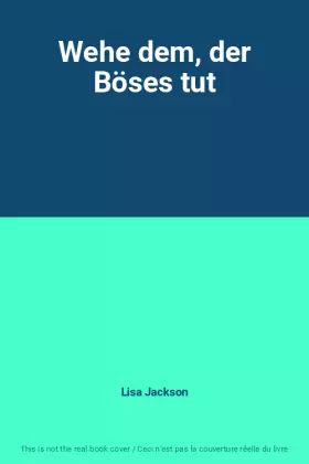 Couverture du produit · Wehe dem, der Böses tut