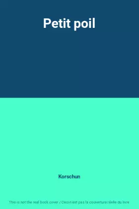 Couverture du produit · Petit poil