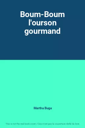 Couverture du produit · Boum-Boum l'ourson gourmand