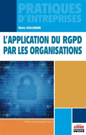 Couverture du produit · L'application du RGPD par les organisations