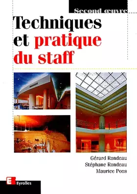 Couverture du produit · Technique et pratique du staff