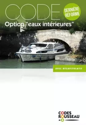 Couverture du produit · Code option "eaux intérieures"