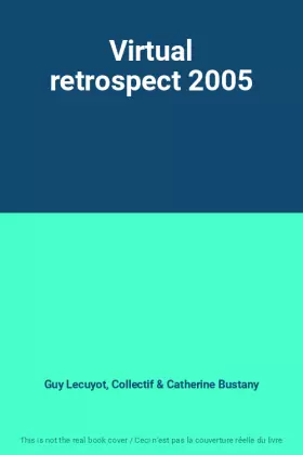 Couverture du produit · Virtual retrospect 2005