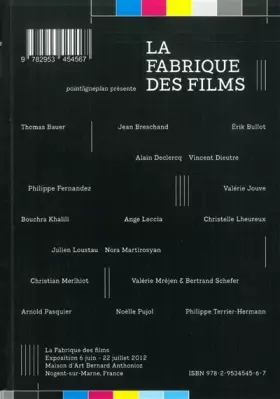 Couverture du produit · La Fabrique des films