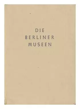 Couverture du produit · Die Berliner Museen