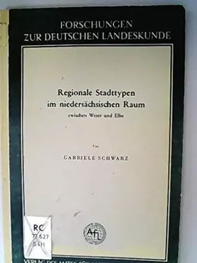Couverture du produit · Regionale Stadttypen im niedersächsischen Raum zwischen Weser und Elbe