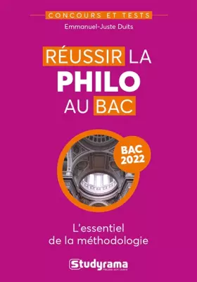 Couverture du produit · Réussir la philo au Bac 2022: L'essentiel de la méthodologie