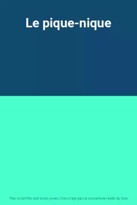 Couverture du produit · Le pique-nique