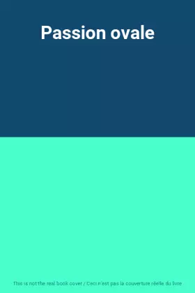 Couverture du produit · Passion ovale