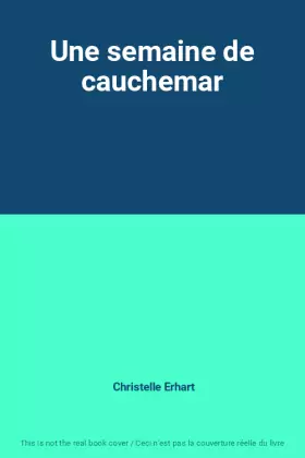 Couverture du produit · Une semaine de cauchemar