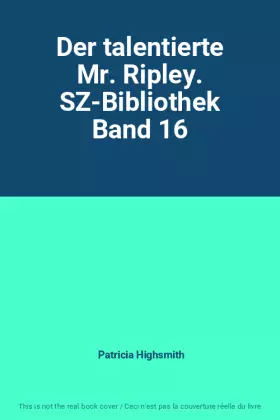 Couverture du produit · Der talentierte Mr. Ripley. SZ-Bibliothek Band 16