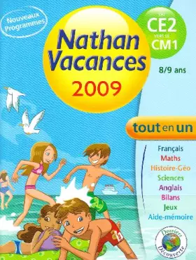 Couverture du produit · Nathan vacances du CE2 vers le CM1 Tout en un