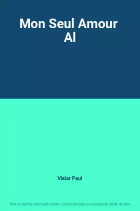Couverture du produit · Mon Seul Amour  Al