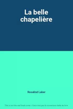 Couverture du produit · La belle chapelière