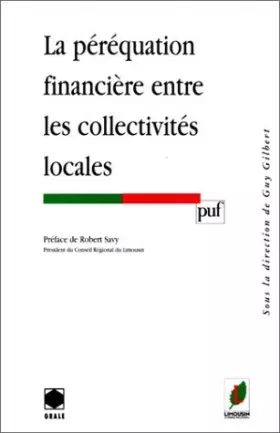 Couverture du produit · La Péréquation financière entre les collectivités locales