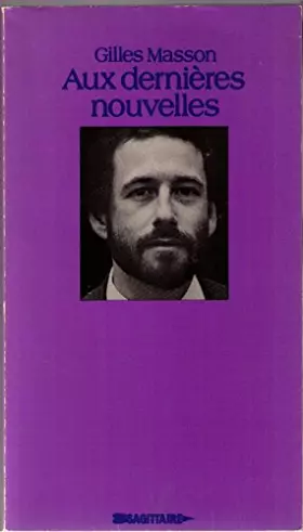 Couverture du produit · AUX DERNIERES NOUVELLES