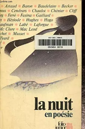 Couverture du produit · La nuit en poesie