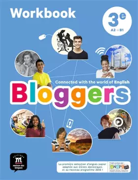 Couverture du produit · Bloggers 3e (A2-B1) - Workbook d'anglais