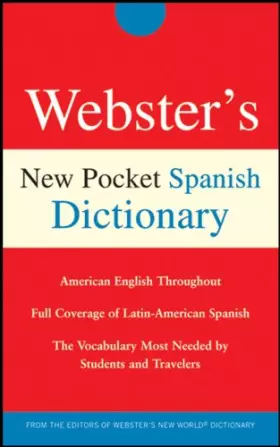 Couverture du produit · Webster's New Pocket Spanish Dictionary