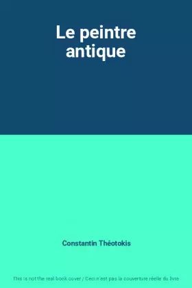 Couverture du produit · Le peintre antique