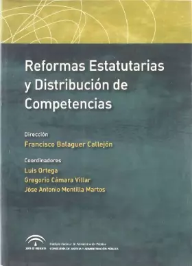 Couverture du produit · Reformas Estatutarias y Distribución de Competencias