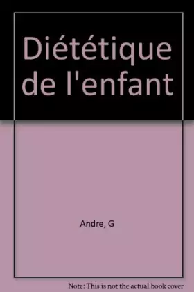 Couverture du produit · Dietetique de l'enfant