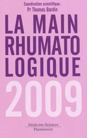 Couverture du produit · La main rhumatologique 2009