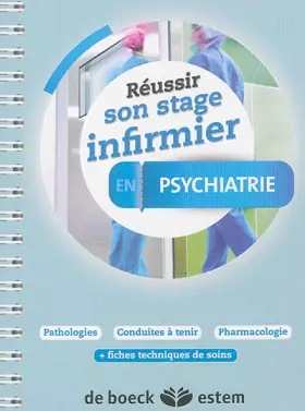Couverture du produit · Réussir son stage infirme en psychiatrie