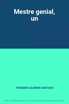 Couverture du produit · Mestre genial, un