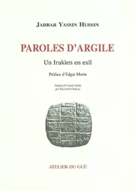 Couverture du produit · Paroles d'argile : Un irakien en exil