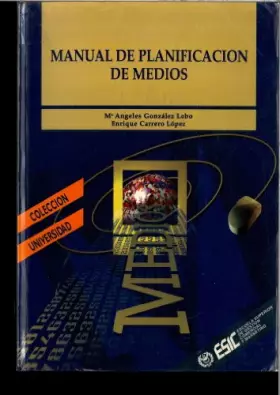 Couverture du produit · Manual de planificación de medios