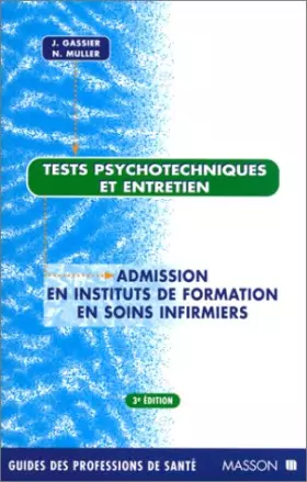 Couverture du produit · Tests psychotechniques et entretien