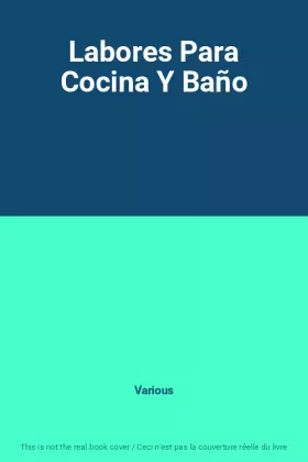 Couverture du produit · Labores Para Cocina Y Baño
