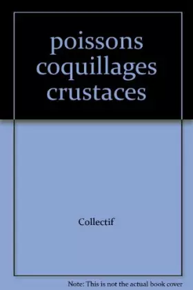 Couverture du produit · Poissons, coquillages, crustacés