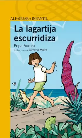 Couverture du produit · La lagartija escurridiza (Serie amarilla)