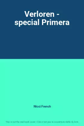 Couverture du produit · Verloren - special Primera