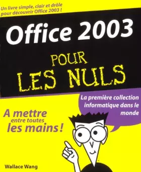 Couverture du produit · Office 2003