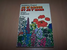 Couverture du produit · Je m'amuse et je t'aime