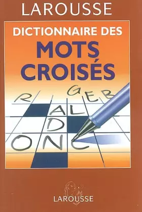 Couverture du produit · Dictionnaire des mots croisés