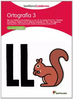 Couverture du produit · Ortografia 3/Cuaderno de Primaria