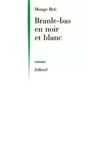 Couverture du produit · Branle-bas en noir et blanc