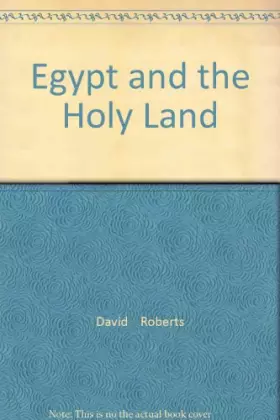 Couverture du produit · David Roberts. Egitto e Terra Santa. Ediz. inglese