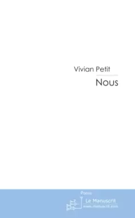 Couverture du produit · Nous