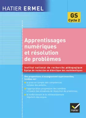 Couverture du produit · Apprentissages numériques Grande section de Maternelle