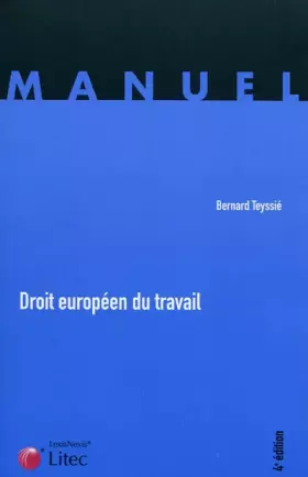 Couverture du produit · Droit européen du travail