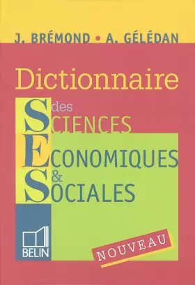 Couverture du produit · Dictionnaire des sciences économiques et sociales